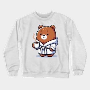 Tired bear Crewneck Sweatshirt